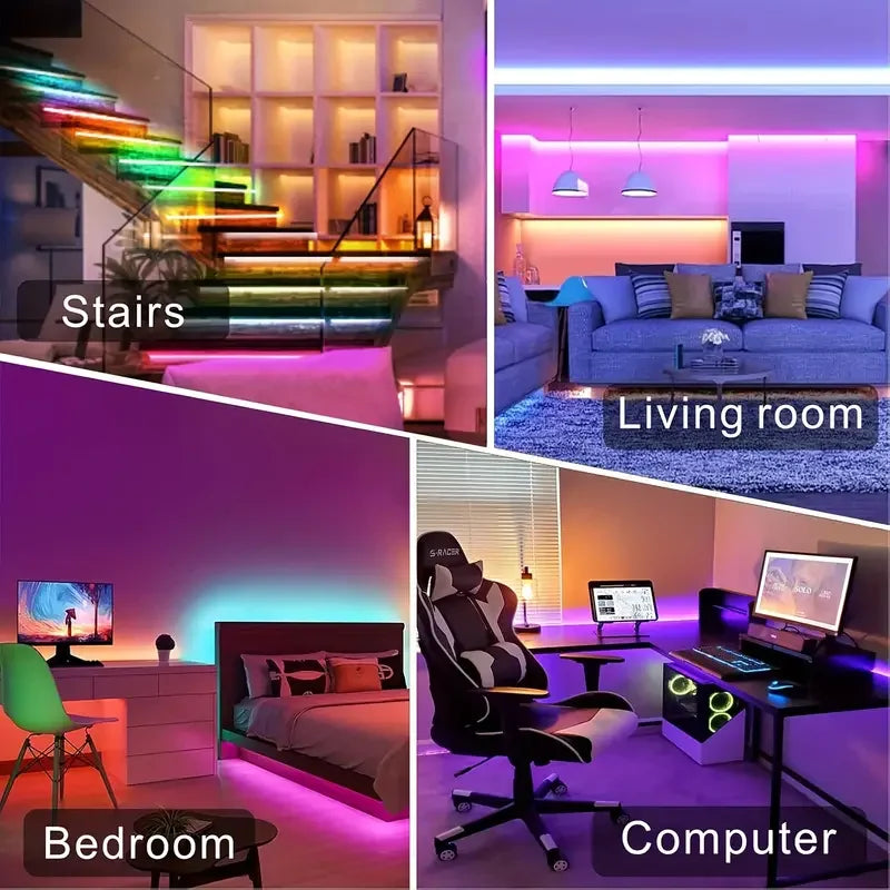 RGB LED Strip Lights (App Control)