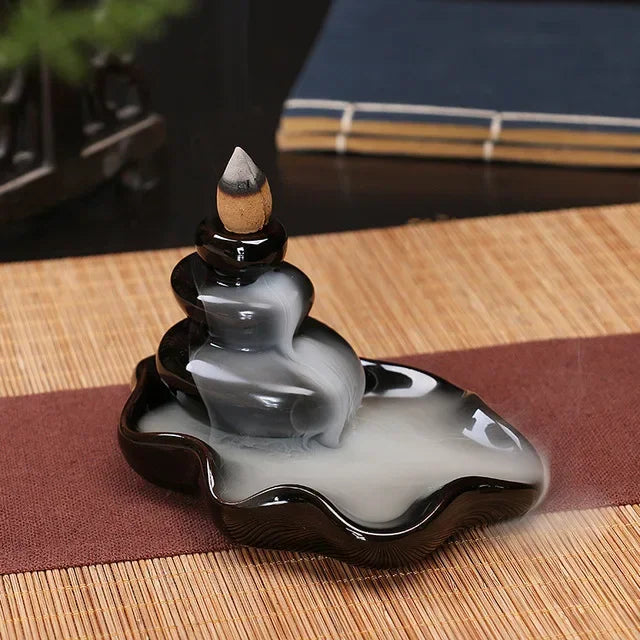 Ceramic Backflow Incense Burner