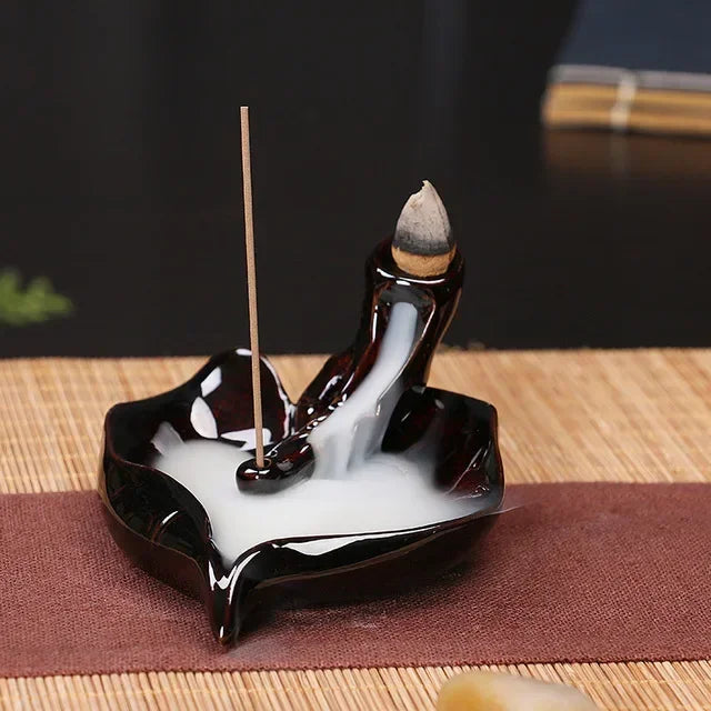 Ceramic Backflow Incense Burner