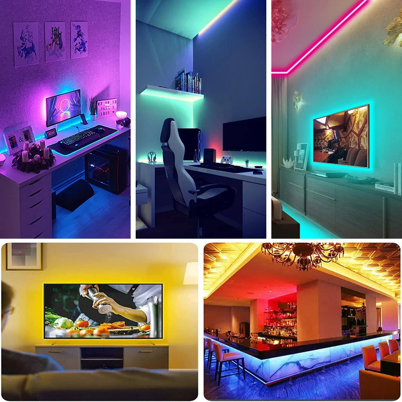 RGB LED Strip Lights (Remote)
