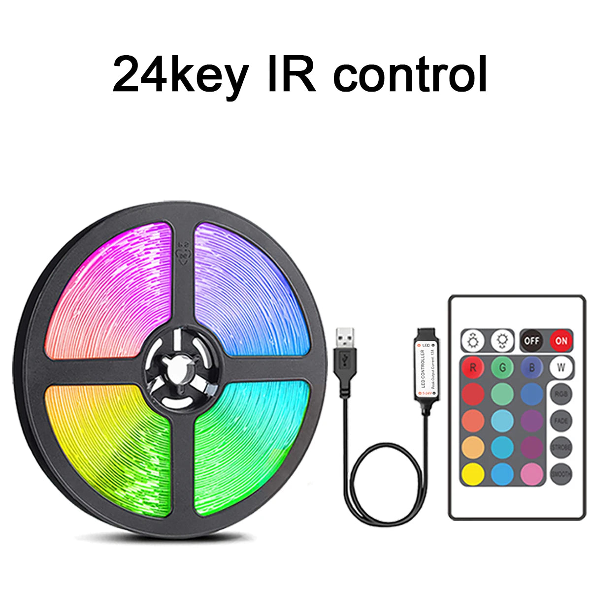 RGB LED Strip Lights (Remote)