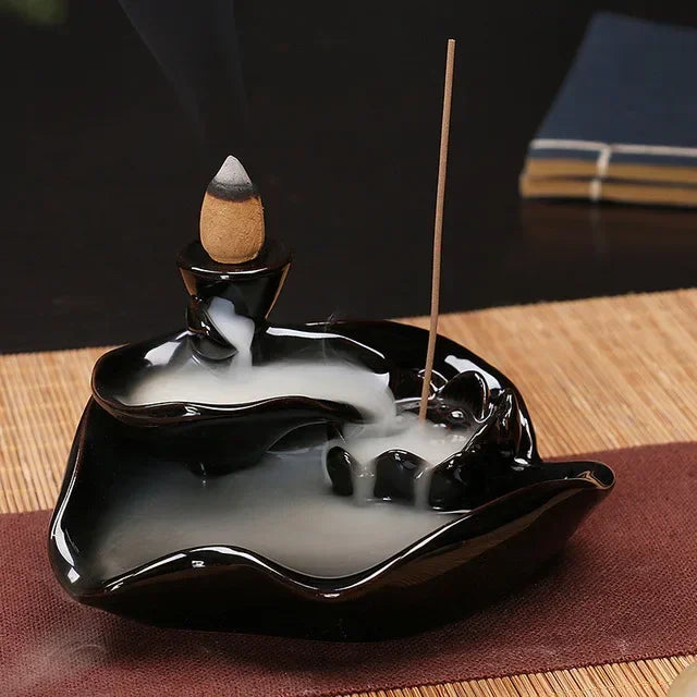 Ceramic Backflow Incense Burner
