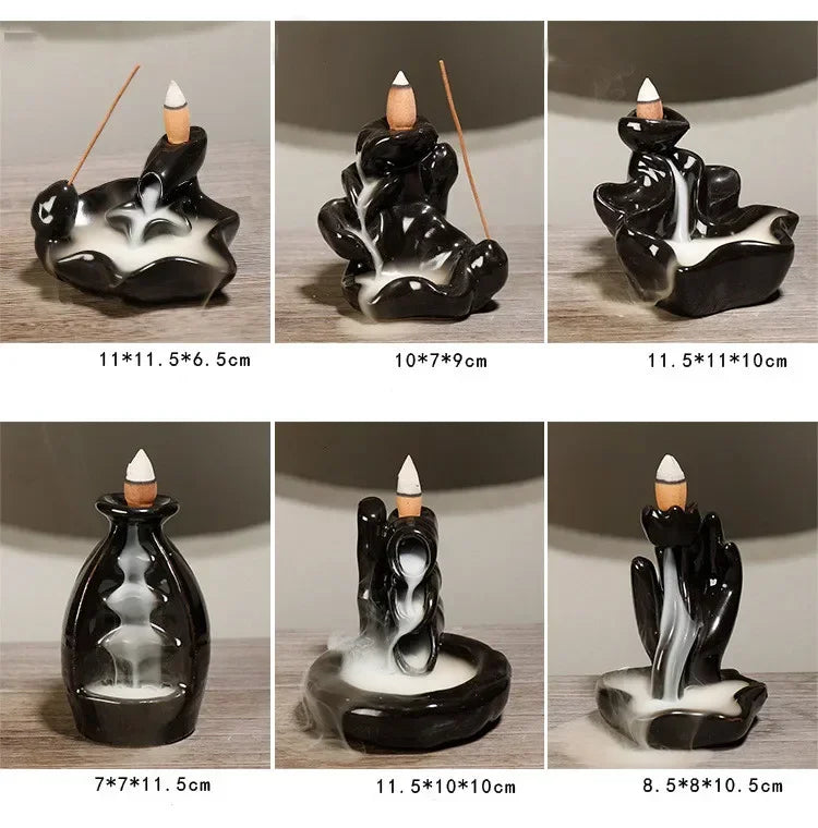 Ceramic Backflow Incense Burner