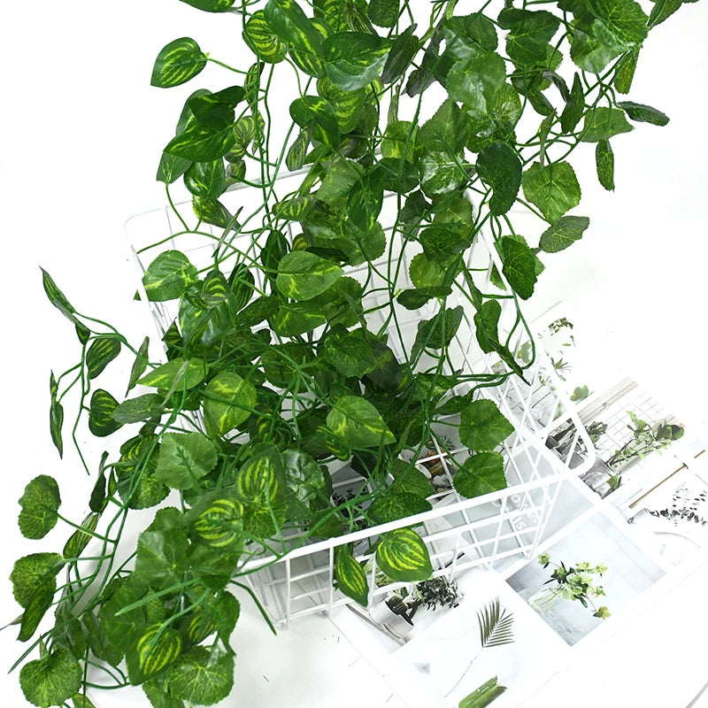 Silk Ivy Leaf Garland (2.1M)
