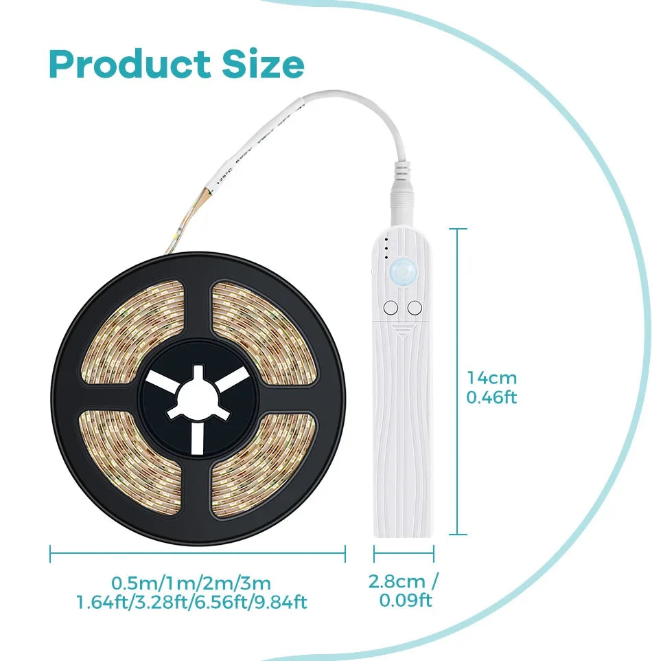 Motion Sensor LED Strip Light