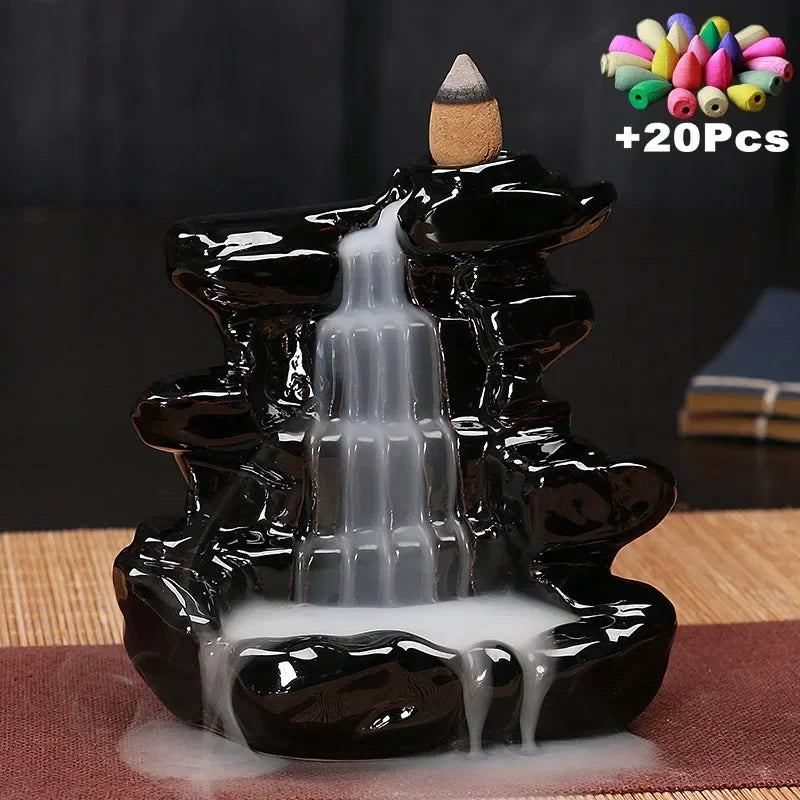 Ceramic Backflow Incense Burner