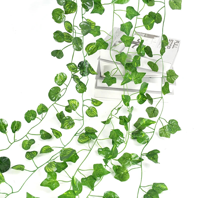 Silk Ivy Leaf Garland (2.1M)