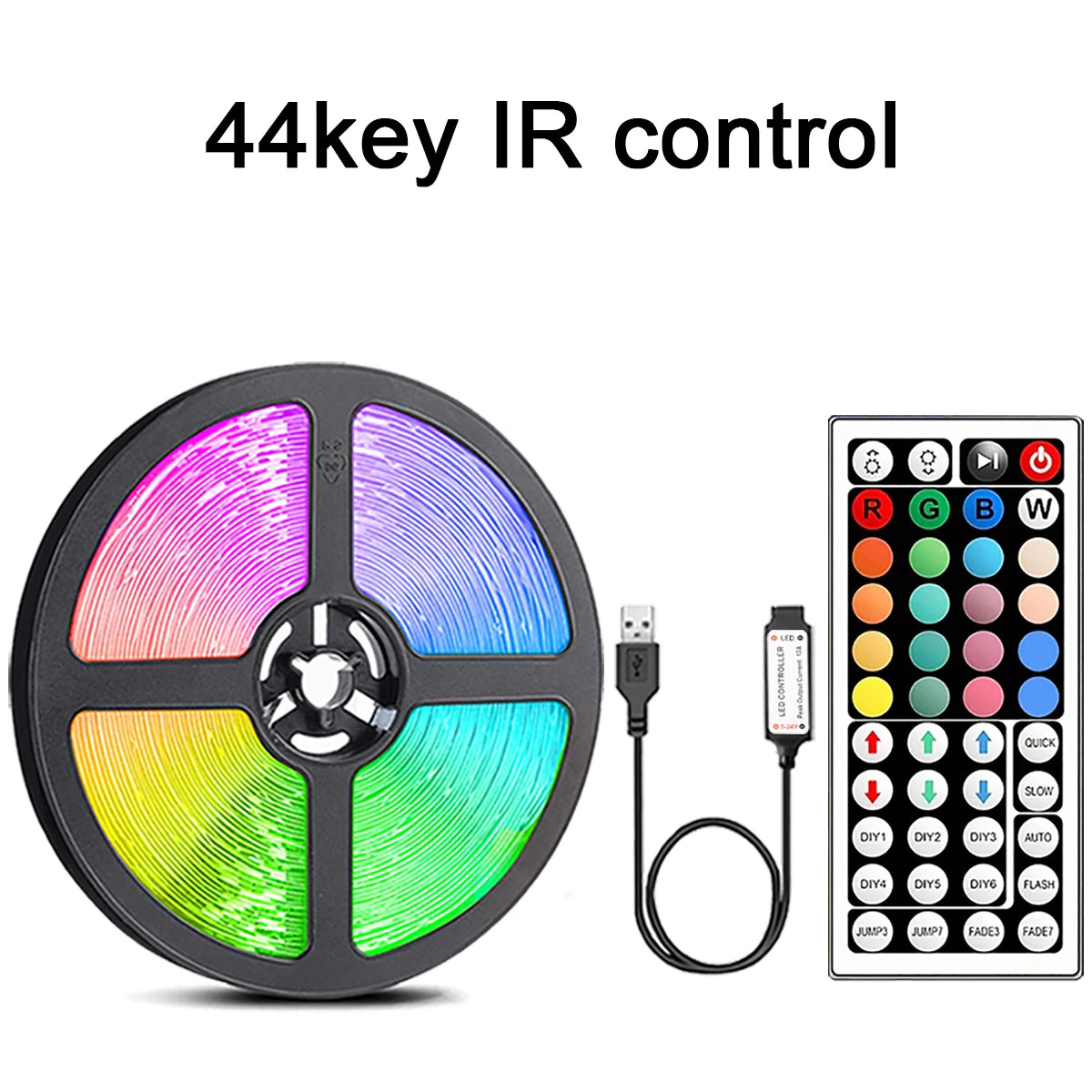 RGB LED Strip Lights (Remote)