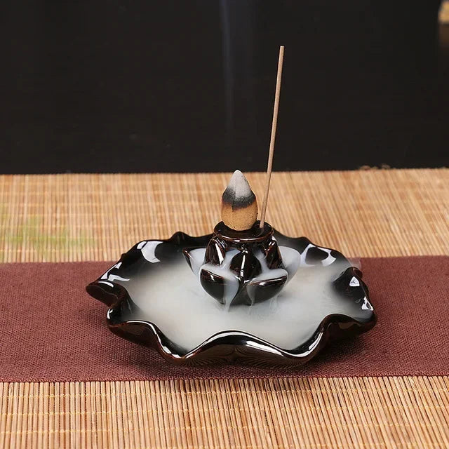 Ceramic Backflow Incense Burner